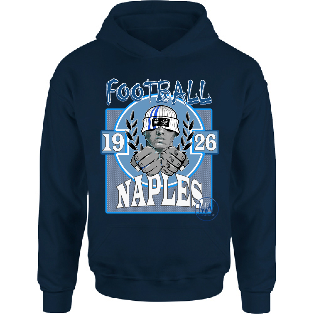 Felpa Bambino con Cappuccio Football Naples