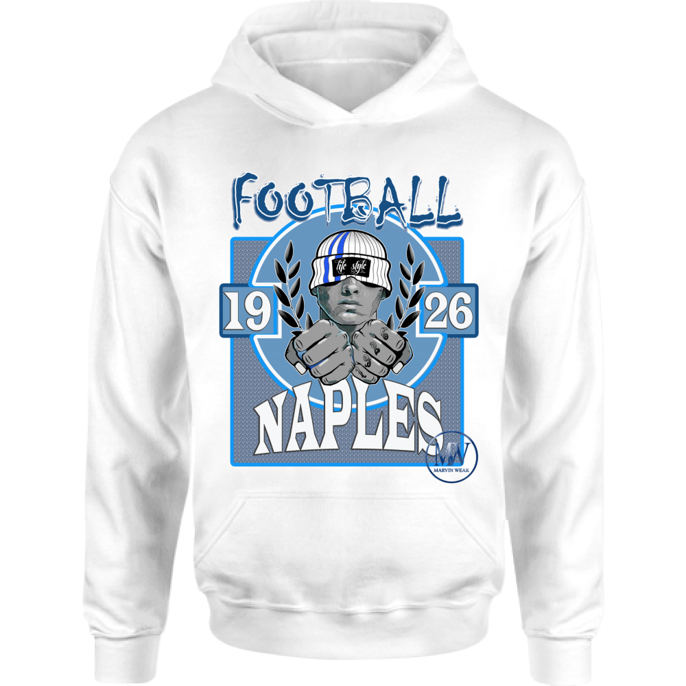 Felpa Bambino con Cappuccio Football Naples