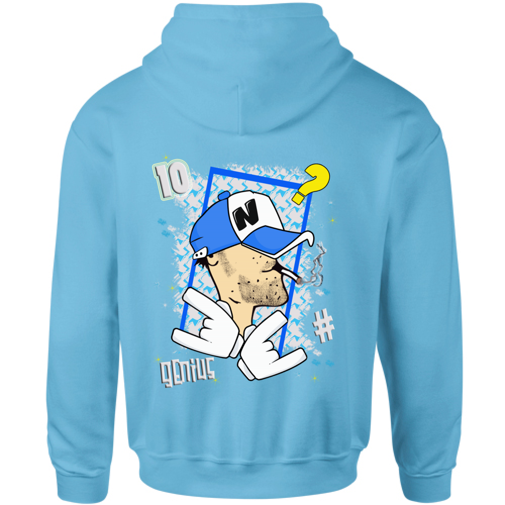 Felpa Bambino con Cappuccio Genius napolegno