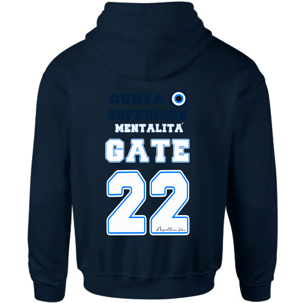 Felpa Bambino con Cappuccio CURVA SUPERIORE MENTALITA