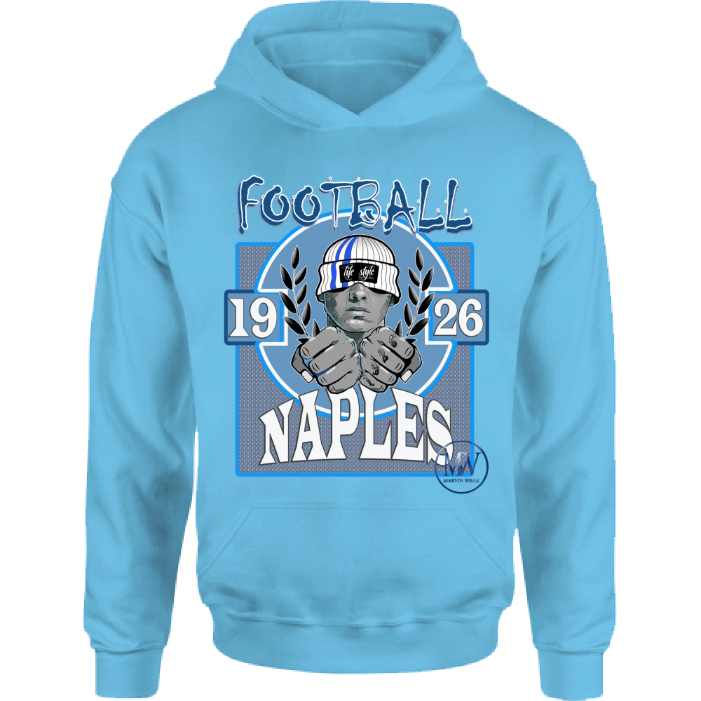 Felpa Bambino con Cappuccio Football Naples