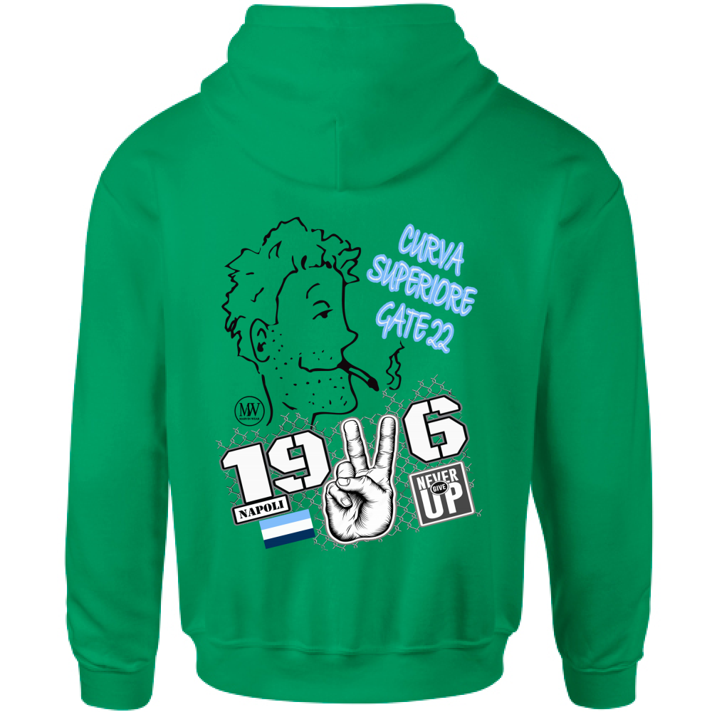 Felpa Bambino con Cappuccio curva superiore gate 22