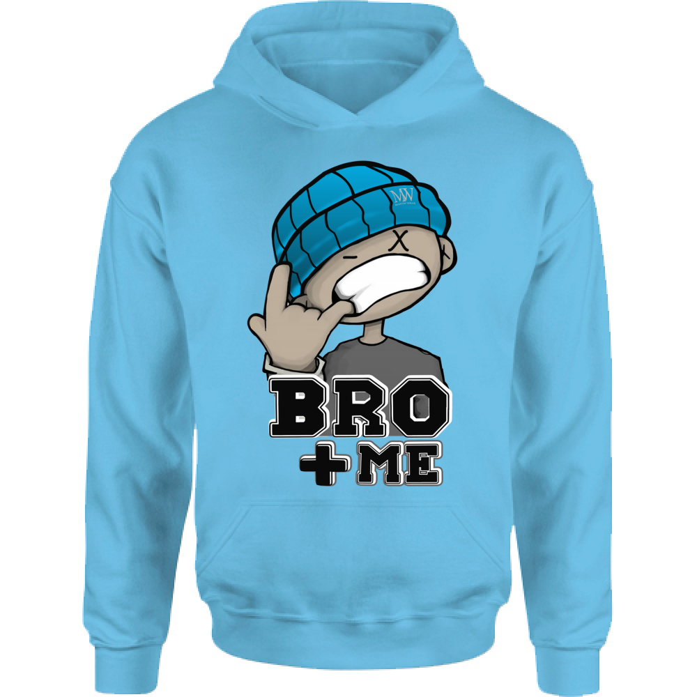 Felpa Bambino con Cappuccio BRO +Me WEAR