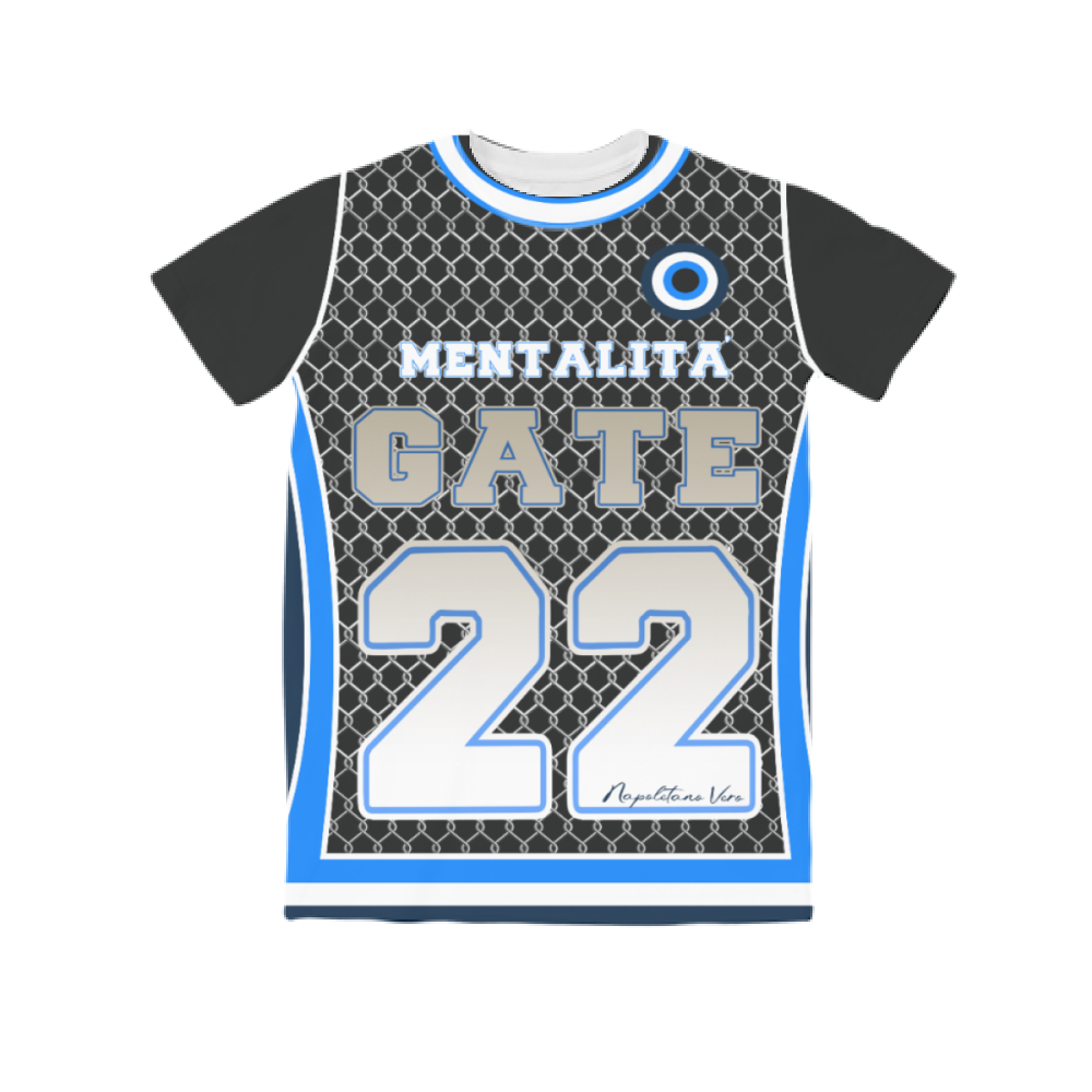 All Over T-Shirt Unisex mentalita curva superiore