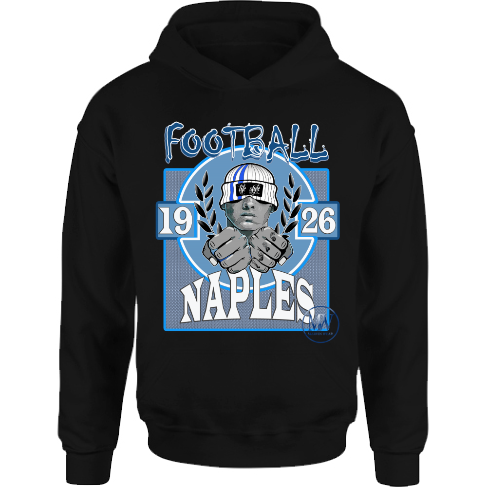 Felpa Bambino con Cappuccio Football Naples