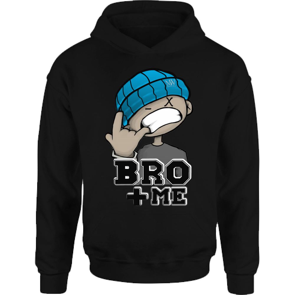 Felpa Bambino con Cappuccio BRO +Me WEAR