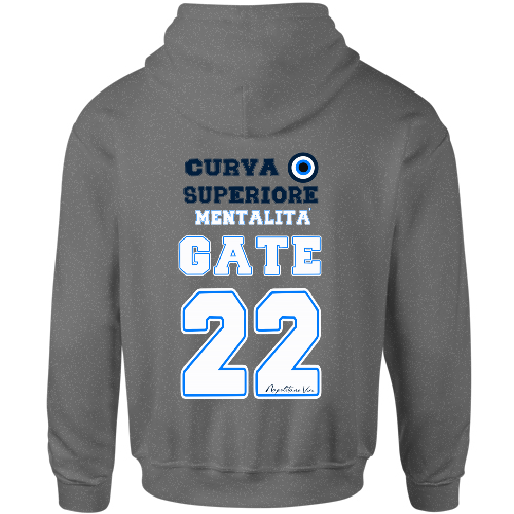 Felpa Bambino con Cappuccio CURVA SUPERIORE MENTALITA