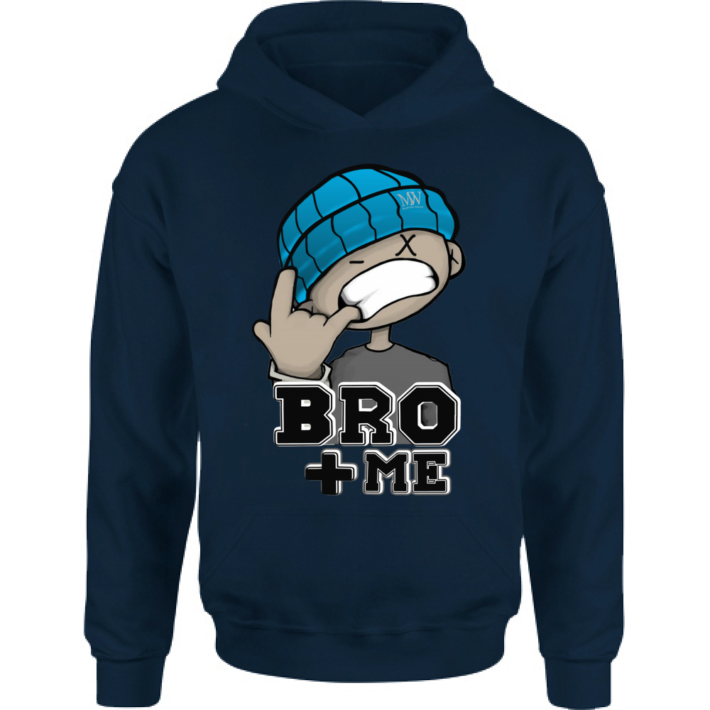 Felpa Bambino con Cappuccio BRO +Me WEAR