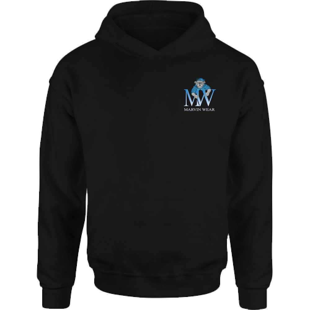 Felpa Bambino con Cappuccio 12 UOMO WEAR BLAK