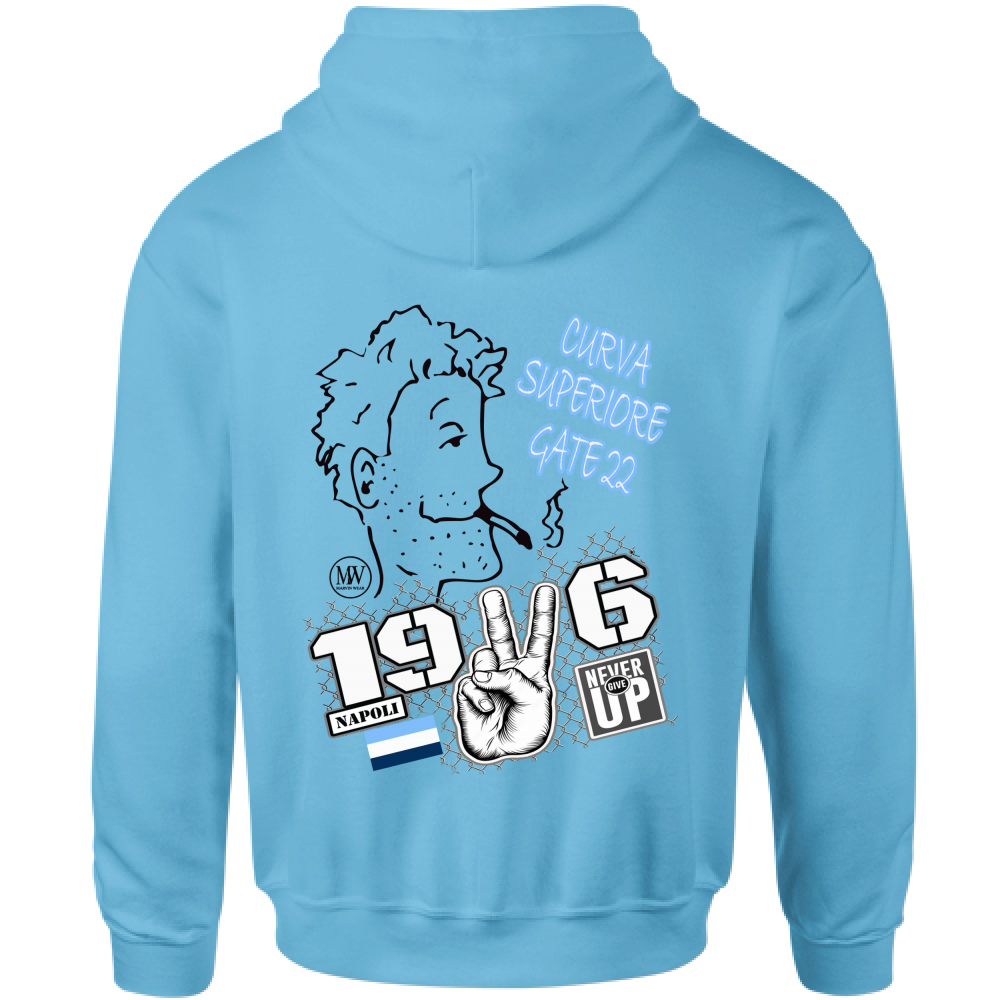 Felpa Bambino con Cappuccio curva superiore gate 22