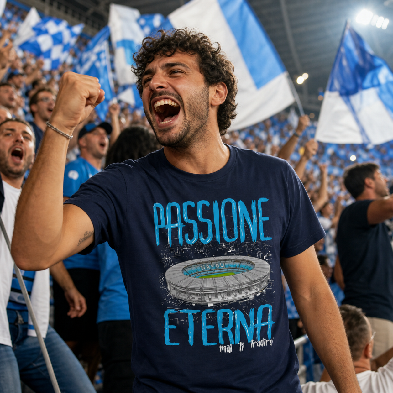 T-shirt unisex Napoli — Mai Ti Tradirò