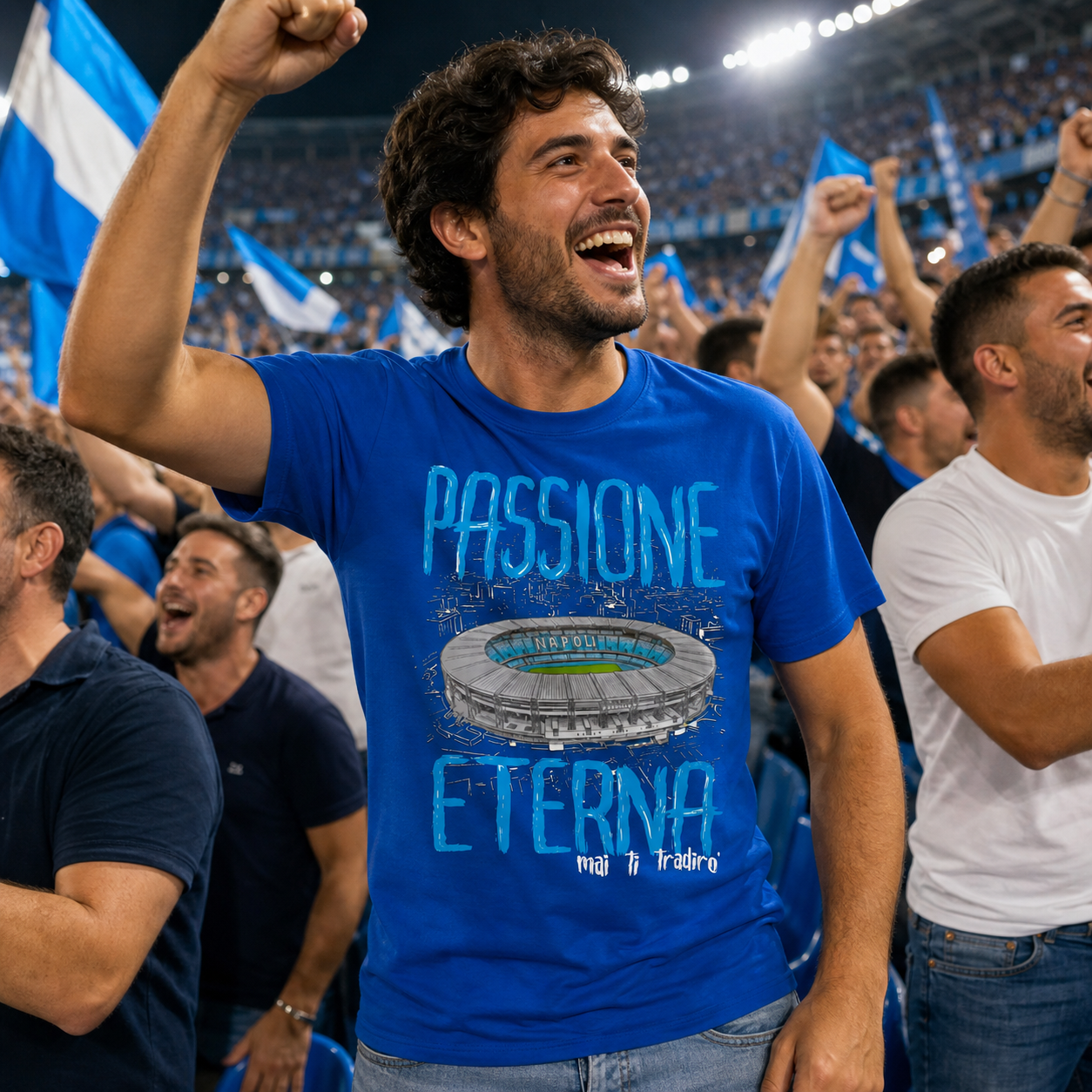 T-shirt unisex Napoli — Mai Ti Tradirò