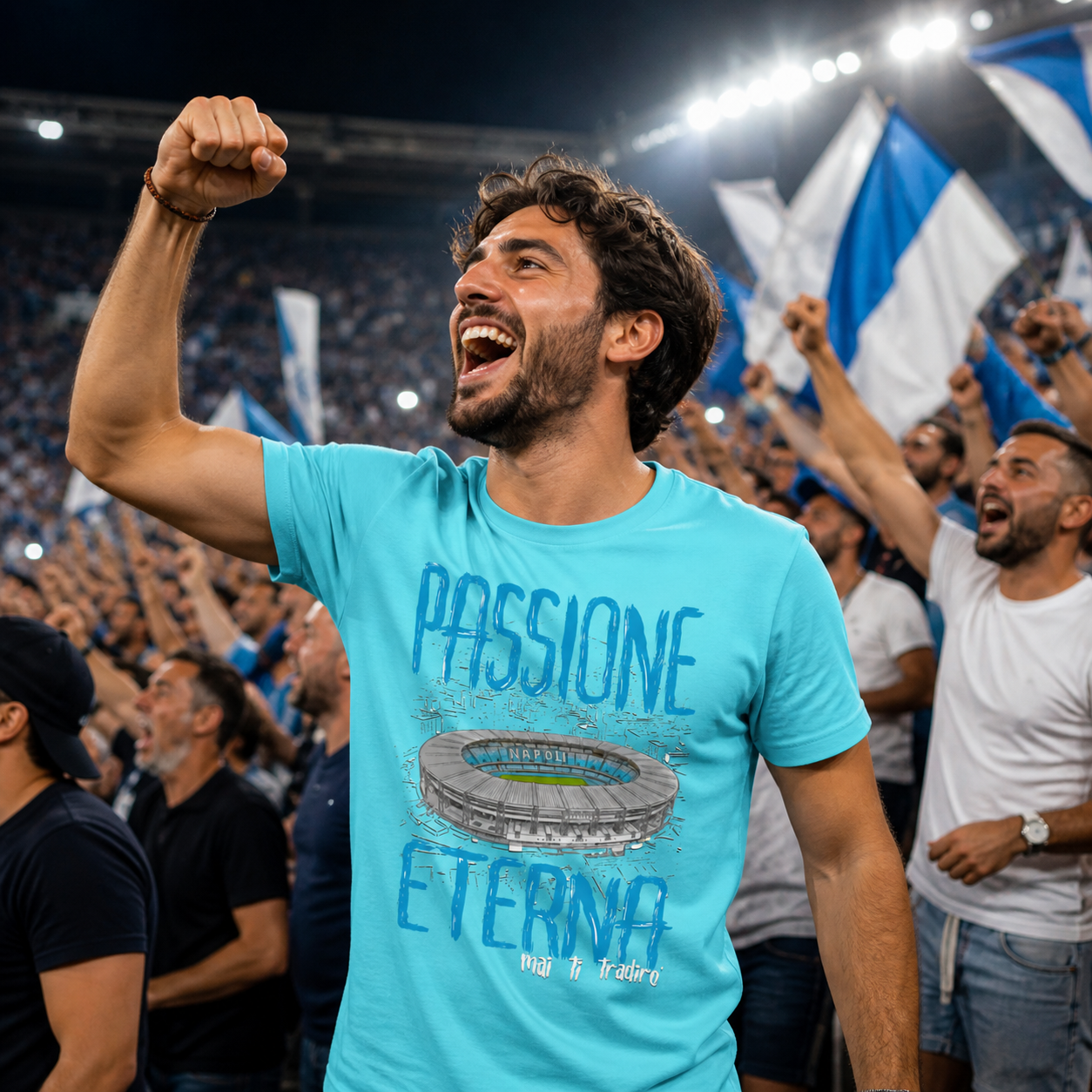T-shirt unisex Napoli — Mai Ti Tradirò