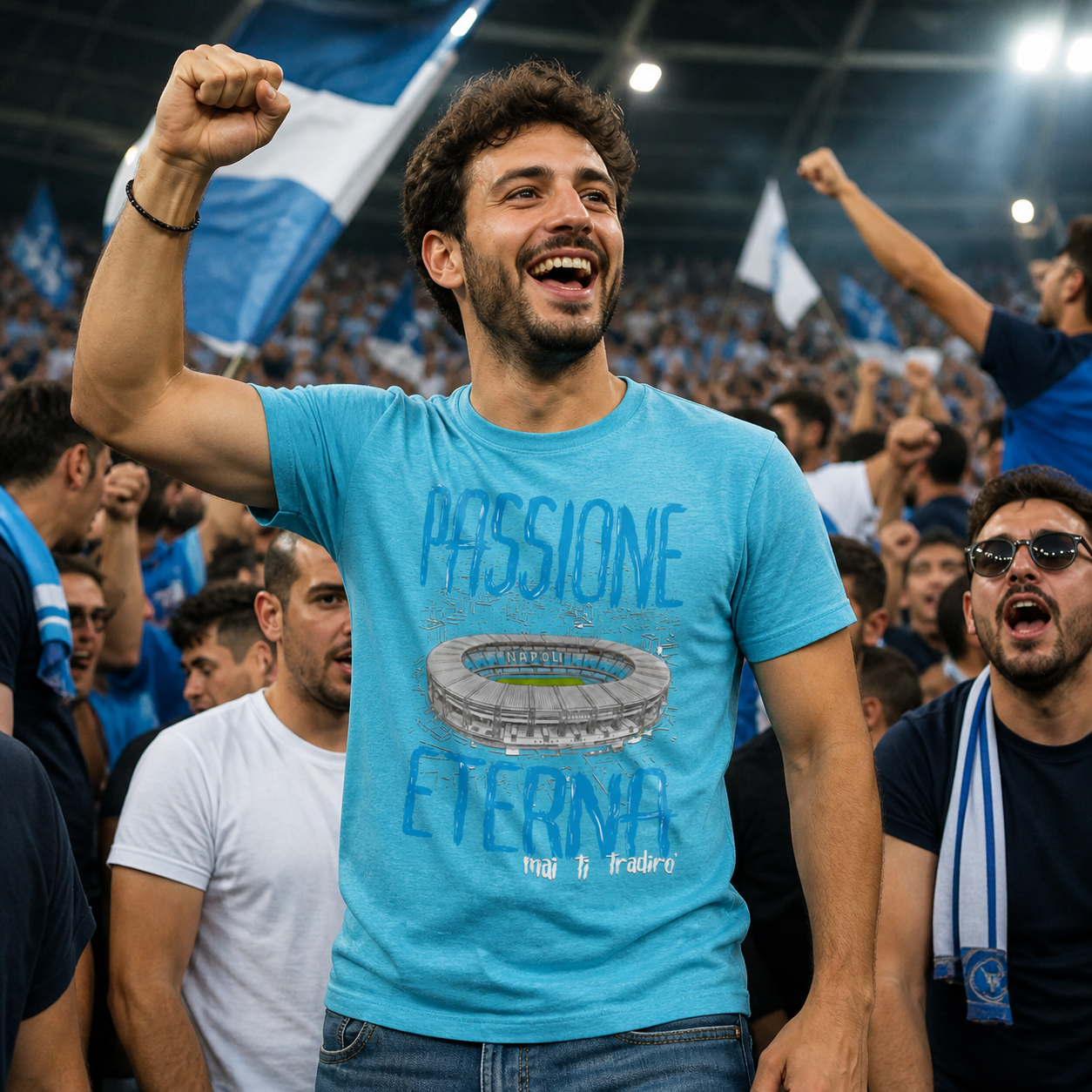 T-shirt unisex Napoli — Mai Ti Tradirò