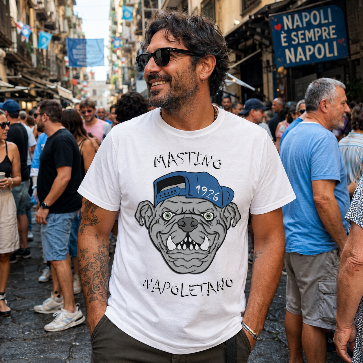T-shirt unisex Napoli — Mastino Napoletano 1926