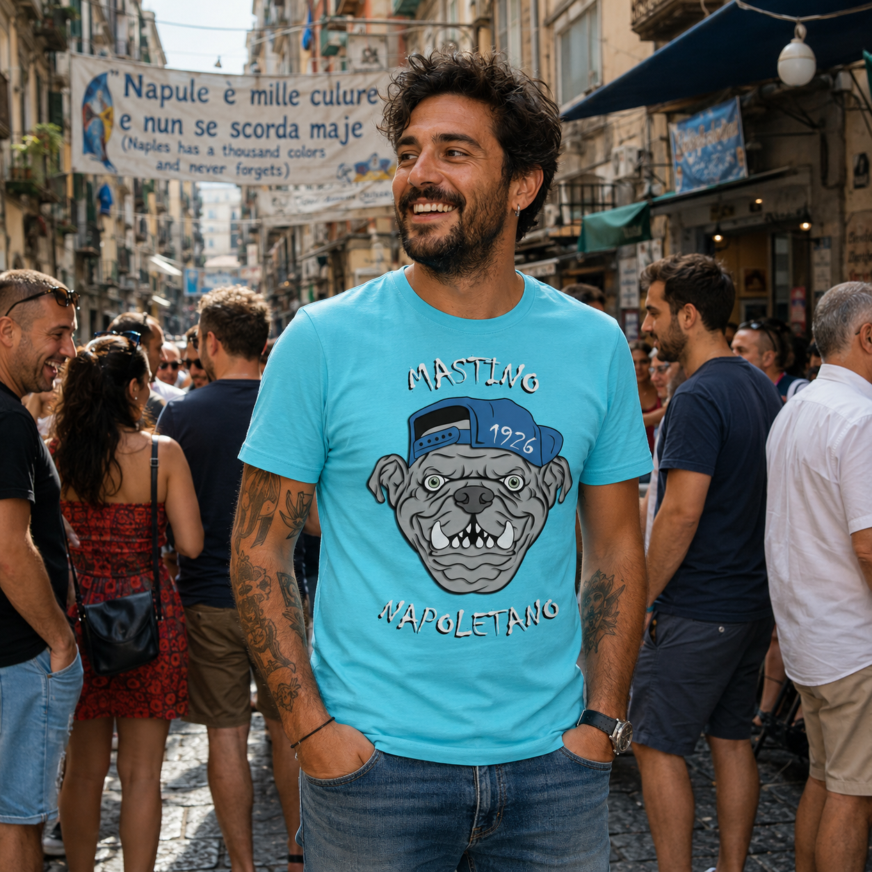 T-shirt unisex Napoli — Mastino Napoletano 1926