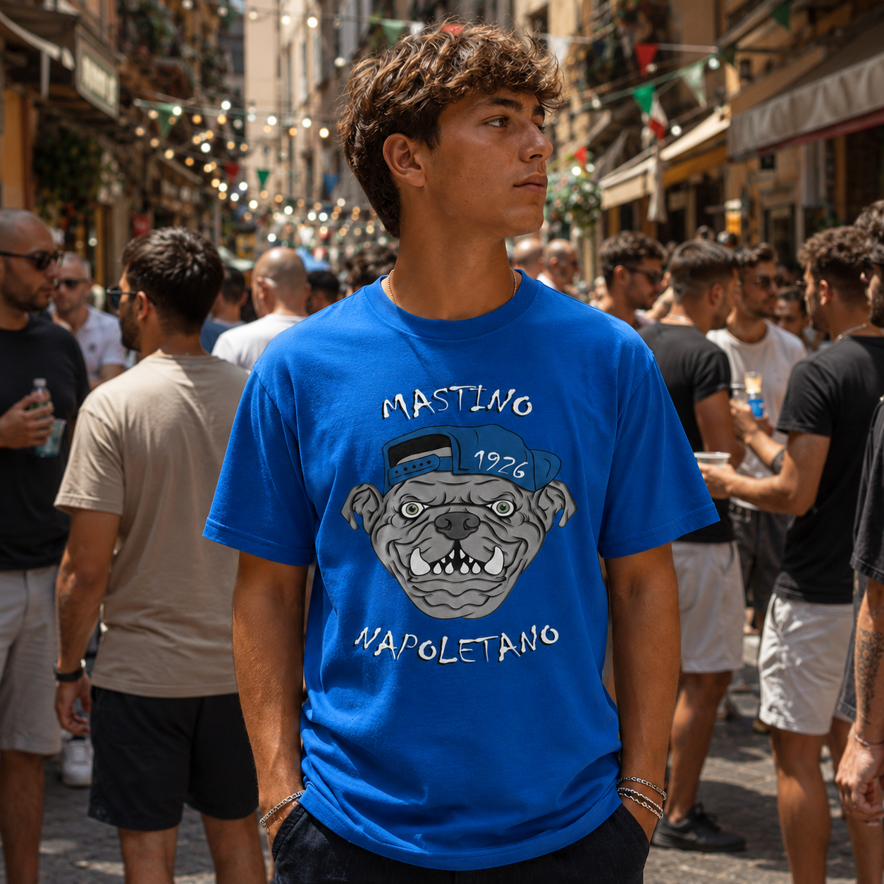 T-shirt classica ragazzi Napoli — Mastino Napoletano 1926