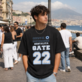 T-shirt classica ragazzi Napoli — Mentalità Gate 22
