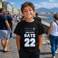 T-shirt organico bambini Napoli — Mentalità Gate 22