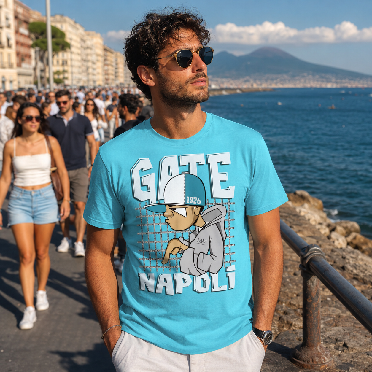 T-shirt unisex Napoli — Gate Napoli 1926