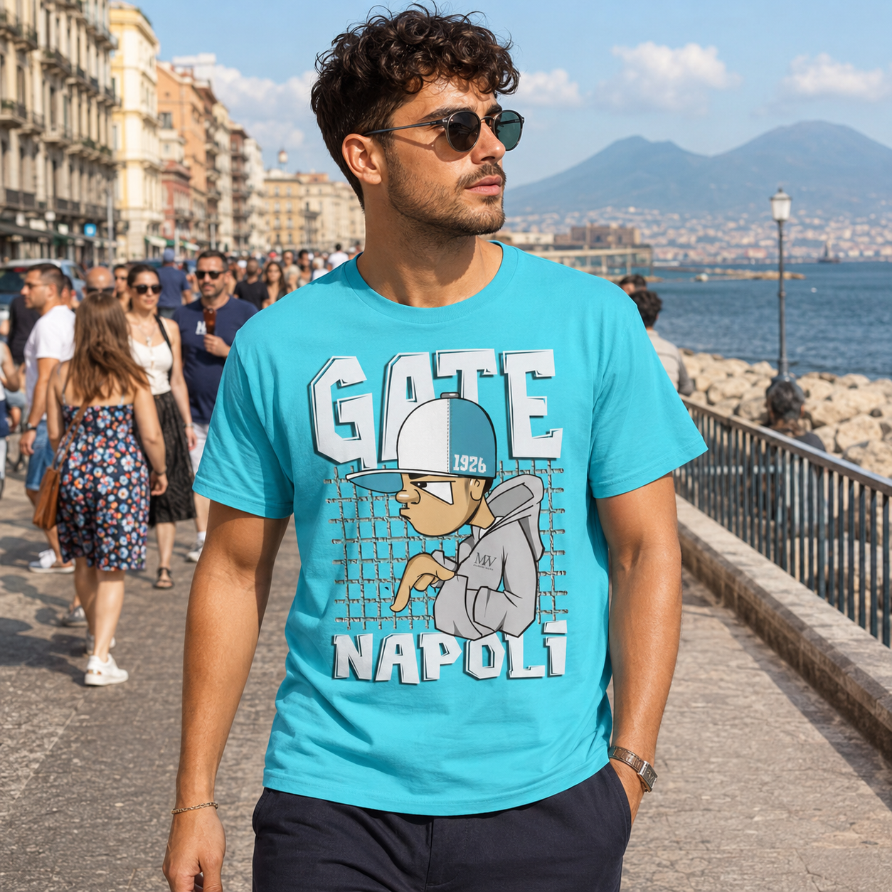 T-shirt unisex Napoli — Gate Napoli 1926
