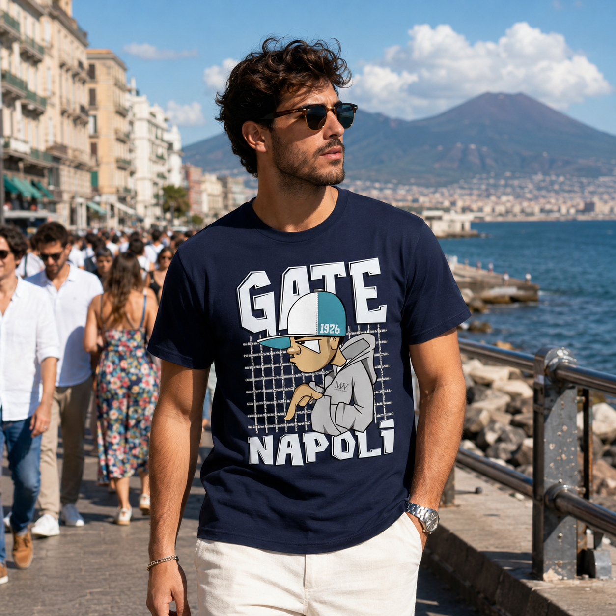 T-shirt unisex Napoli — Gate Napoli 1926