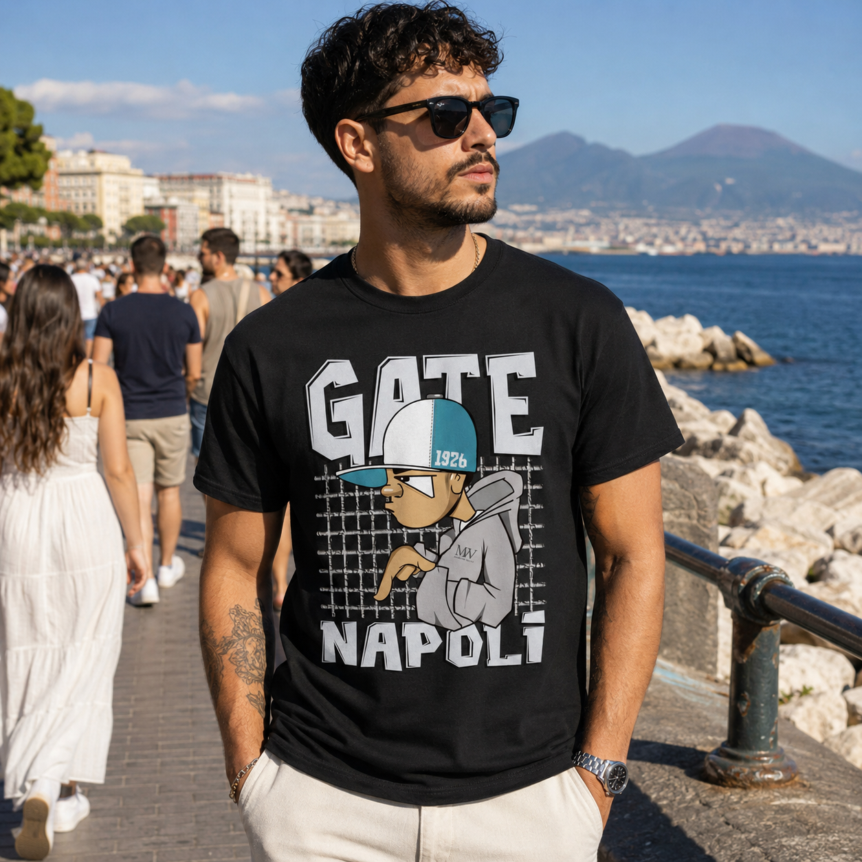T-shirt unisex Napoli — Gate Napoli 1926