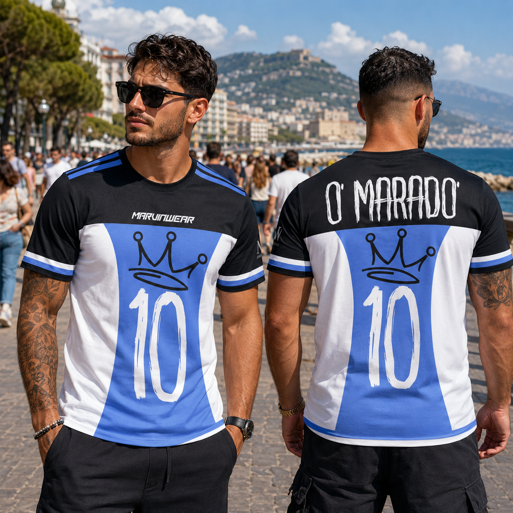 T-shirt all over unisex Napoli — O' Maradò