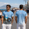 T-shirt all over unisex Napoli — Mai Ti Lascerò