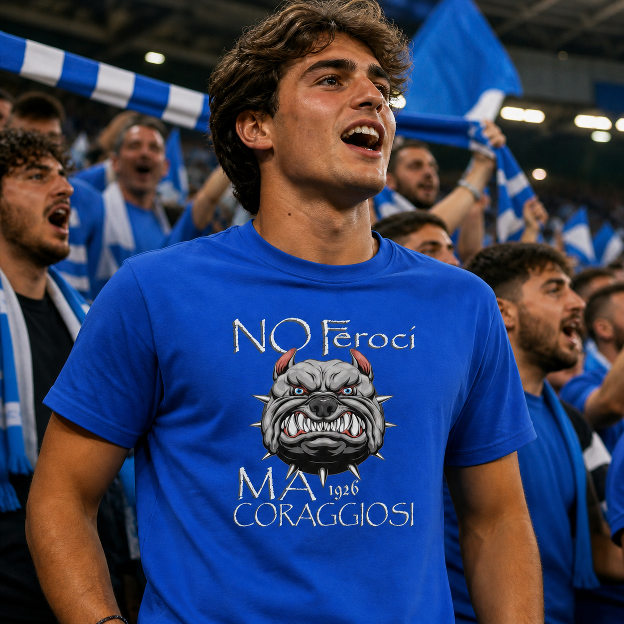 T-shirt ragazzi Napoli — Mastino Coraggioso 1926