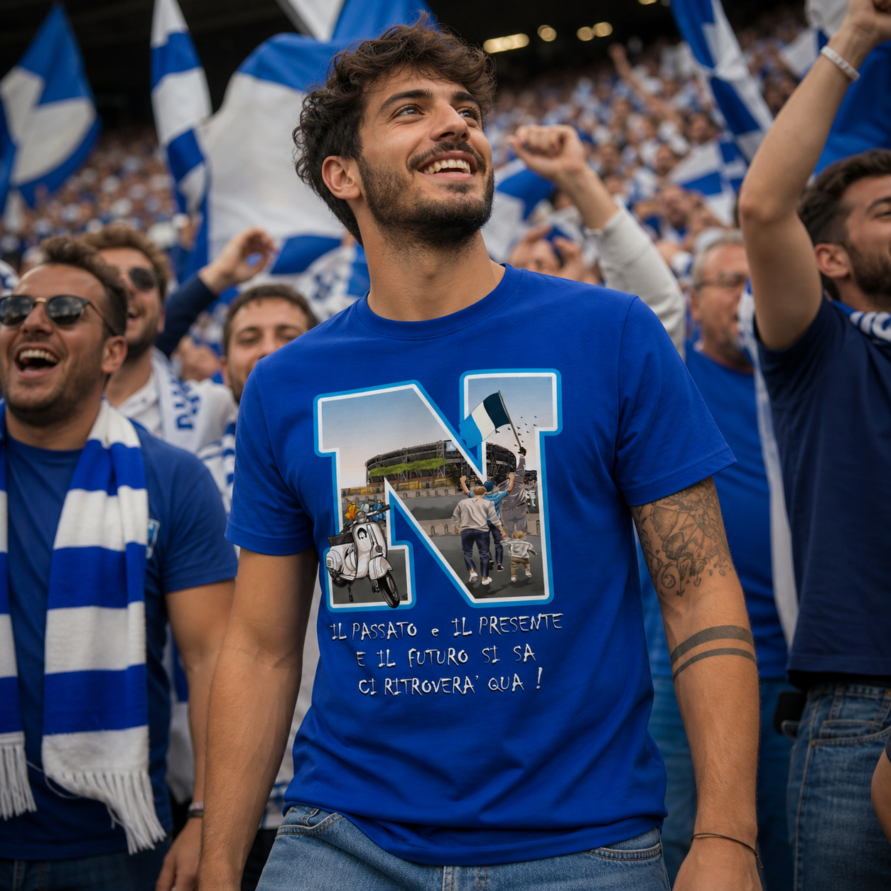T-shirt unisex Napoli — Il Passato Presente Futuro