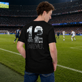 T-shirt unisex Napoli retro — 12 Uomo Wear Black Forever