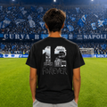 T-shirt ragazzi Napoli — 12 Uomo Wear Black Forever