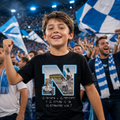 T-shirt organico bambini Napoli — Il Passato Presente Futuro