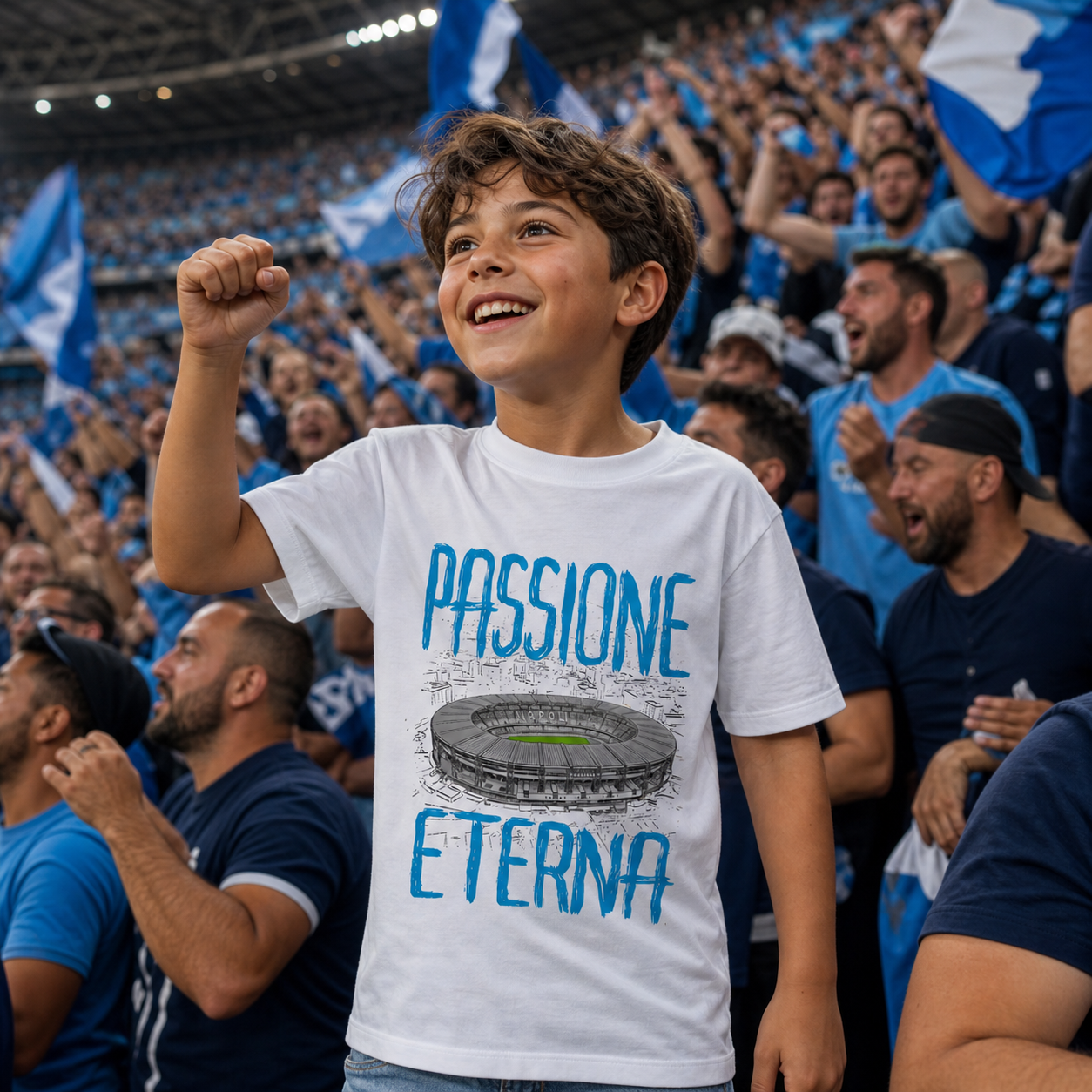 T-shirt organico bambini Napoli — Mai Ti Tradirò