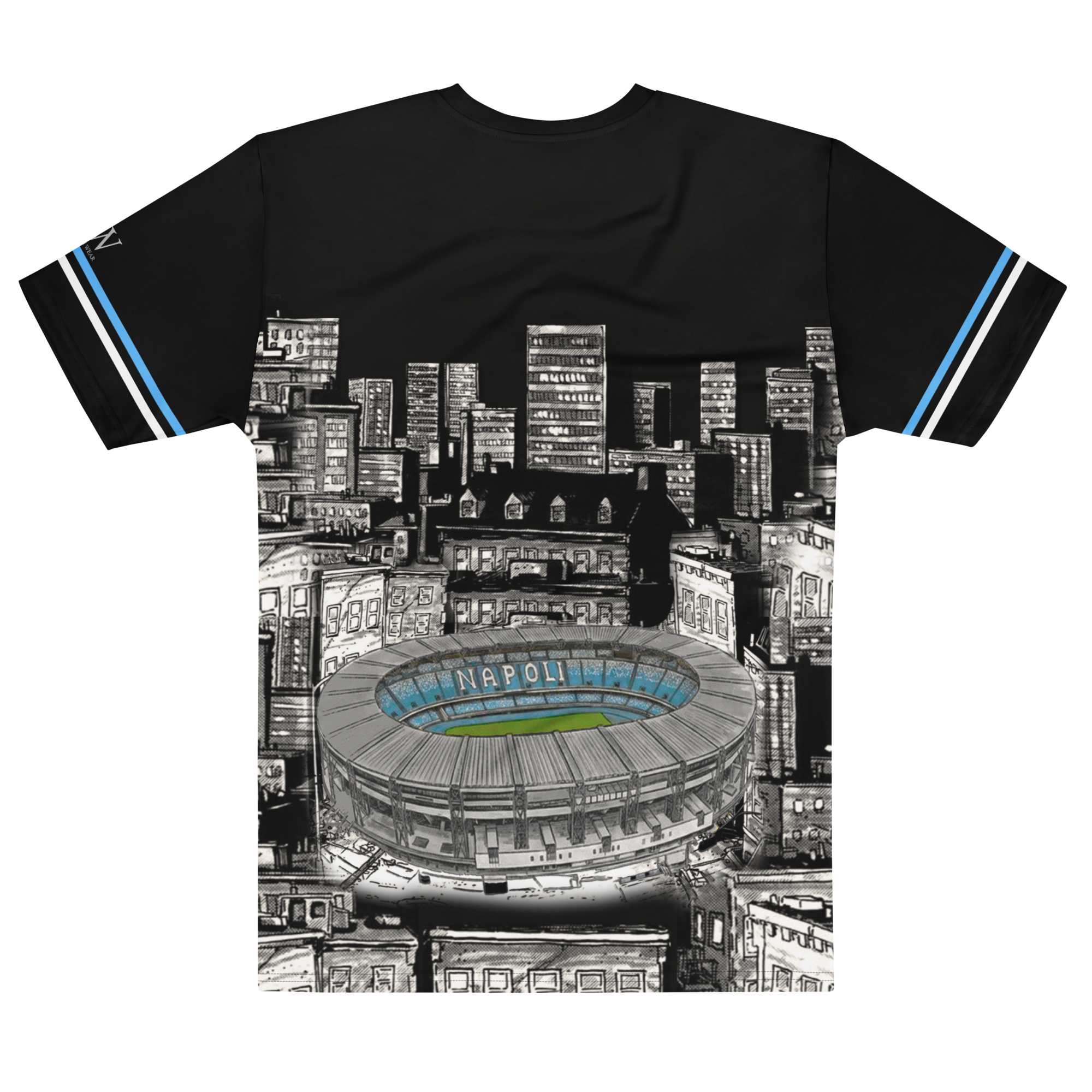 T-shirt all over unisex Napoli — Tempio Azzurro