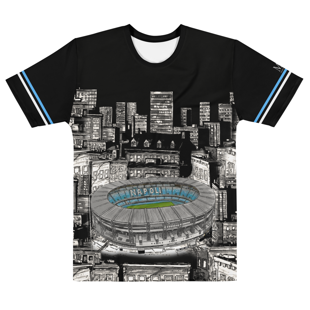 T-shirt all over unisex Napoli — Tempio Azzurro